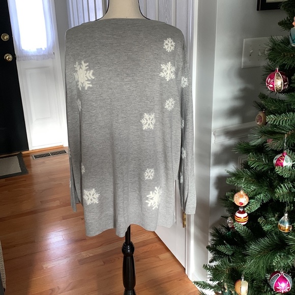 ❄️TALBOTS PLUS SNOWFLAKE SWEATER❄️ - Picture 3 of 5